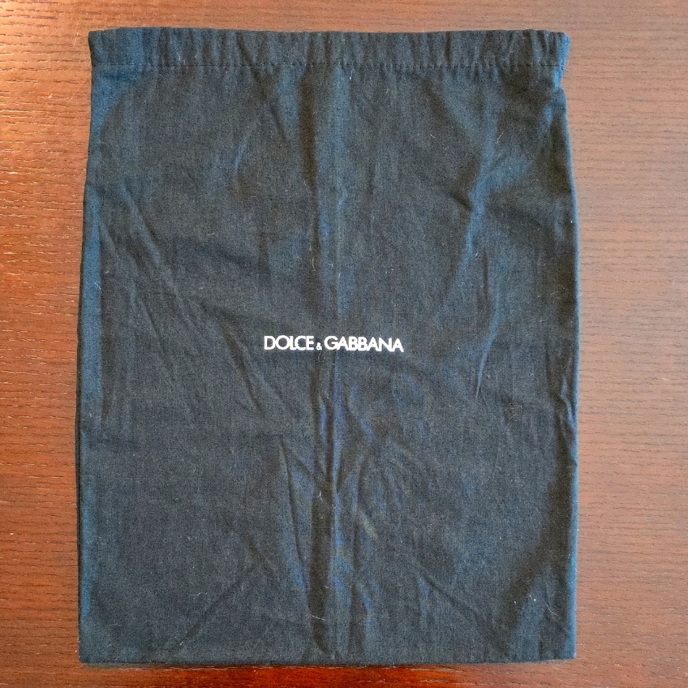 Dolce & Gabbana Black Dust Bag